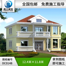 新農(nóng)村二層別墅設(shè)計圖紙全套圖紙_別墅設(shè)計圖紙,農(nóng)村房屋設(shè)計圖