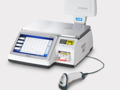 韓國CAS凱士CT100 PLUS-B CT100 PLUS-P電子計價稱 電子條碼秤 標簽打印秤 桌秤